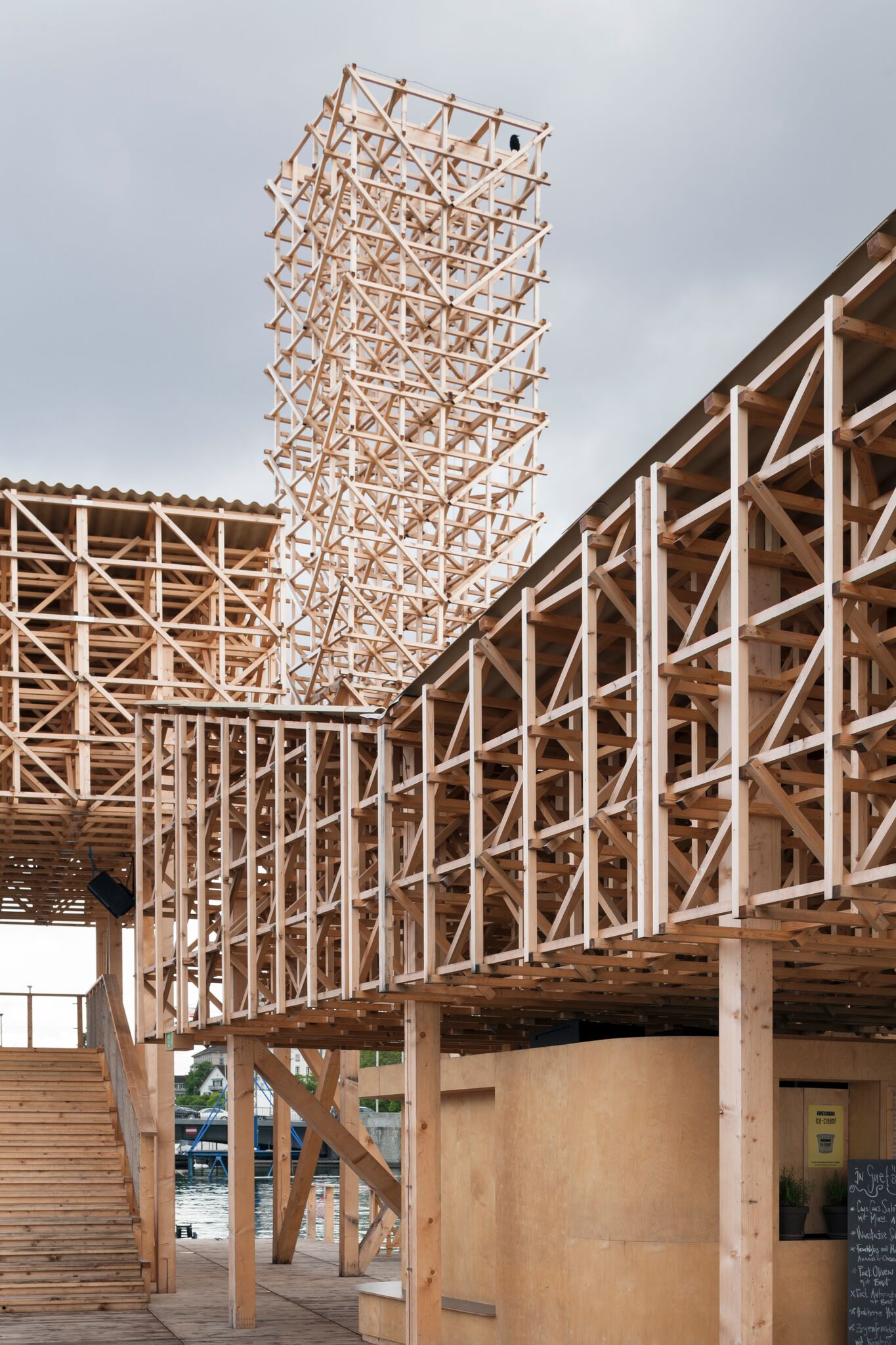 Enlarged view: Pavilion inside