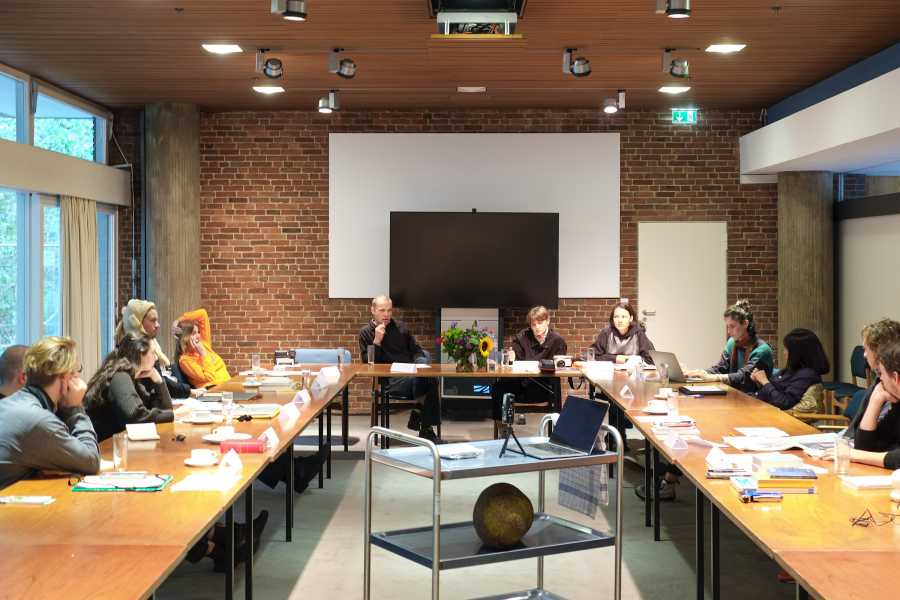 Enlarged view: The ZAS* at a conference of the Academy of Arts Berlin