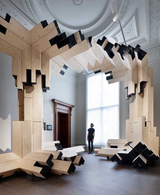 Vergrösserte Ansicht: Installation “Real Virtuality”, 2019, Royal Academy London (Foto: NAARO)